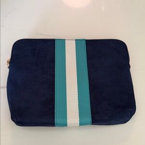 Navy Blue cosmetic bag